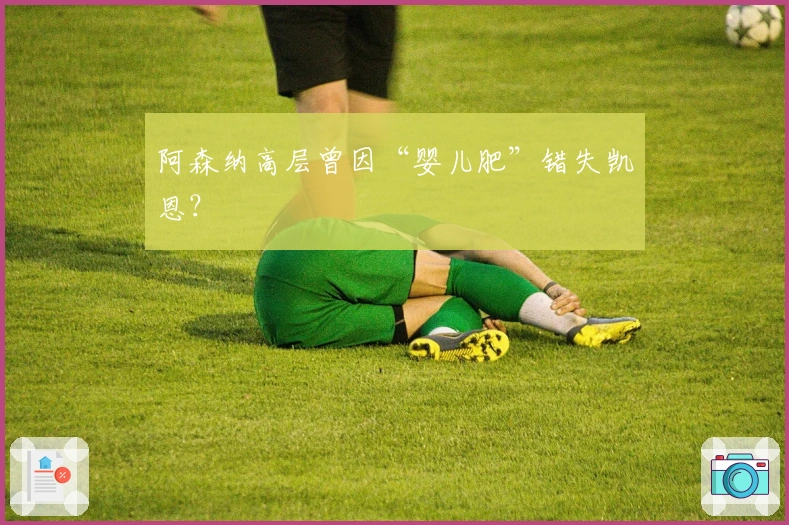 阿森纳高层曾因“婴儿肥”错失凯恩？